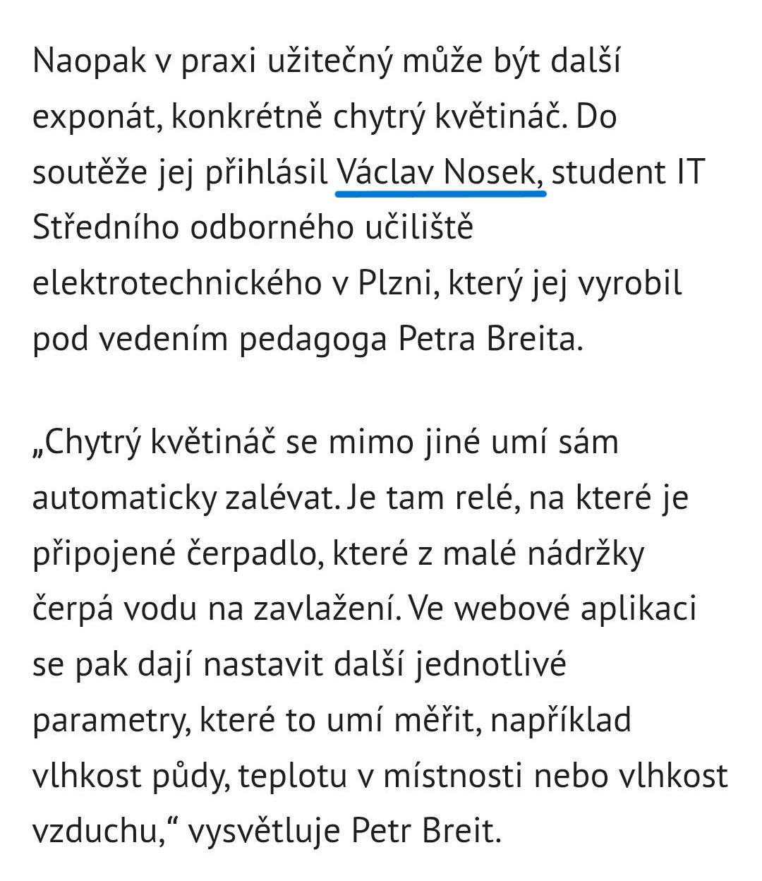 Galerie Chytrý květináč: Algoritmy řídí přírodu