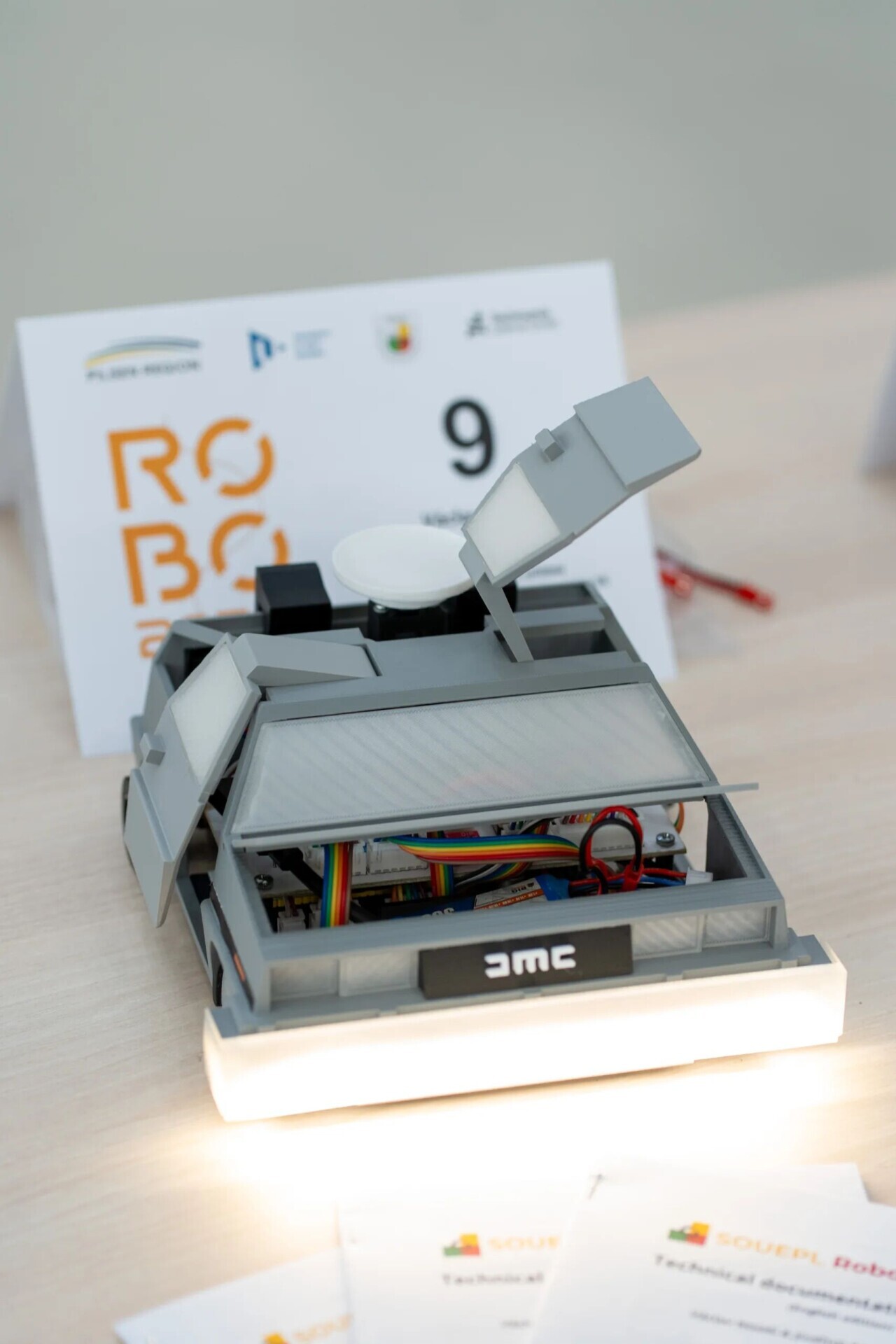Galerie ROBO 2026: Závodní telemetrie a Live Dashboard