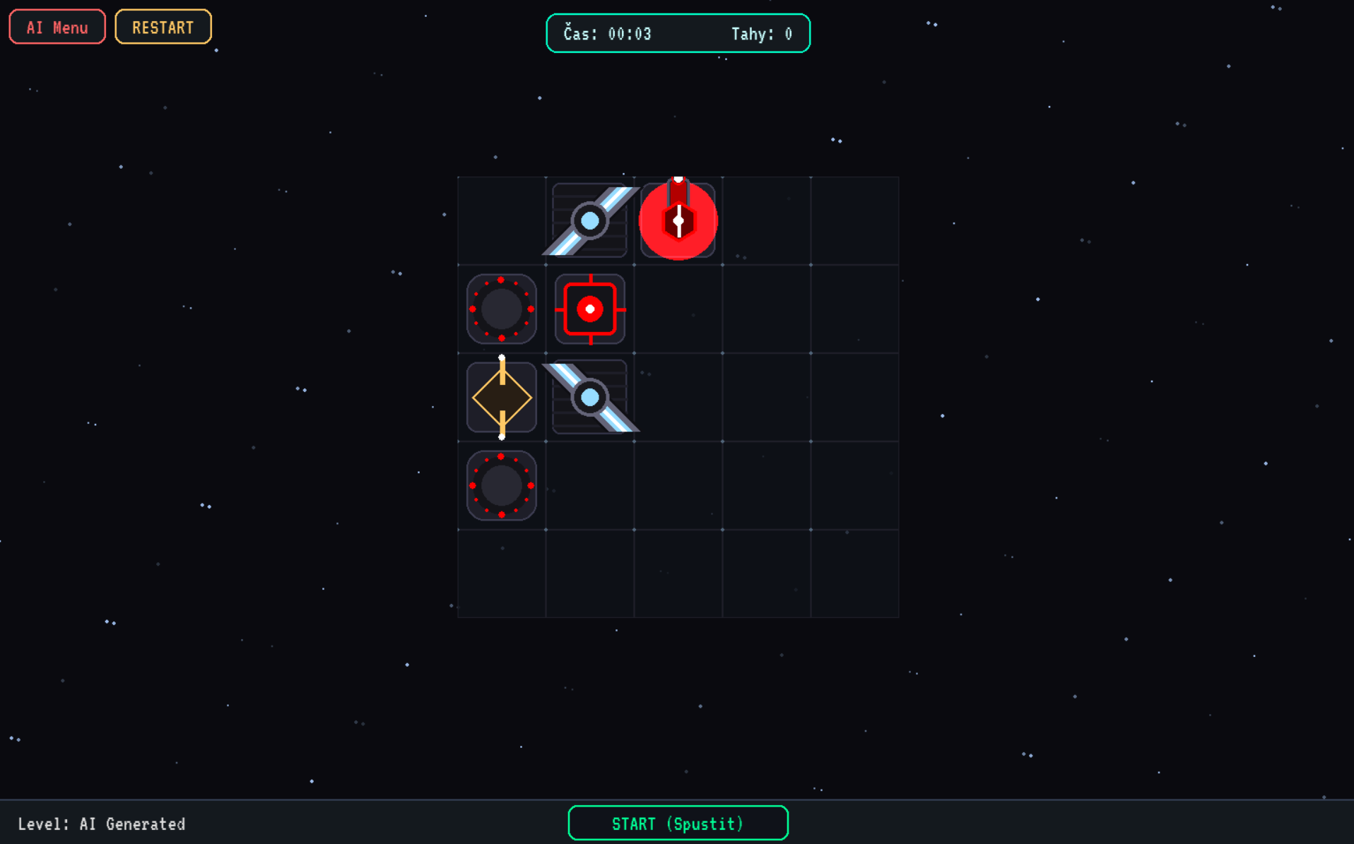 Galerie Spectra Maze: Hra světla a inteligence